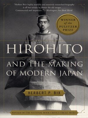 cover image of Hirohito and the Making of Modern Japan